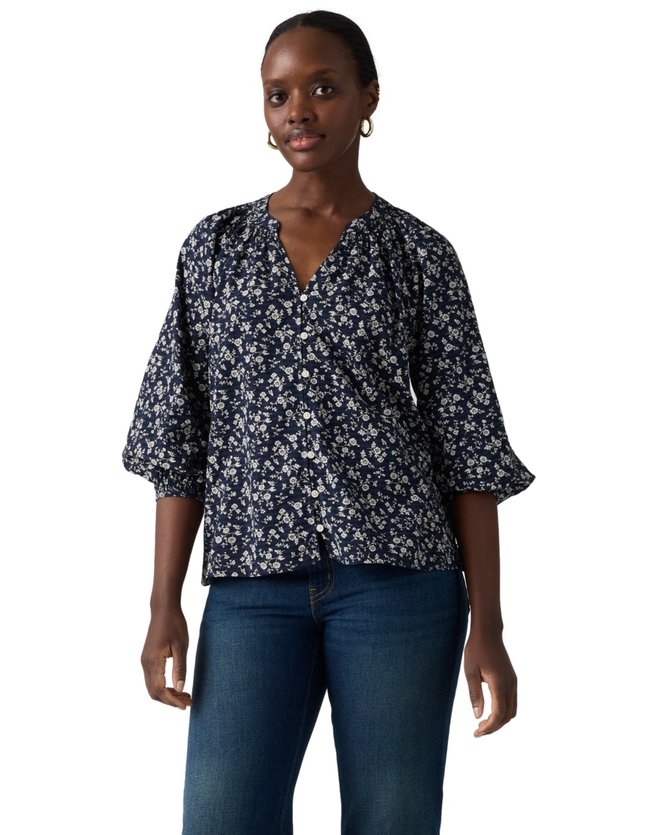 Blusa Levi's manga larga para mujer