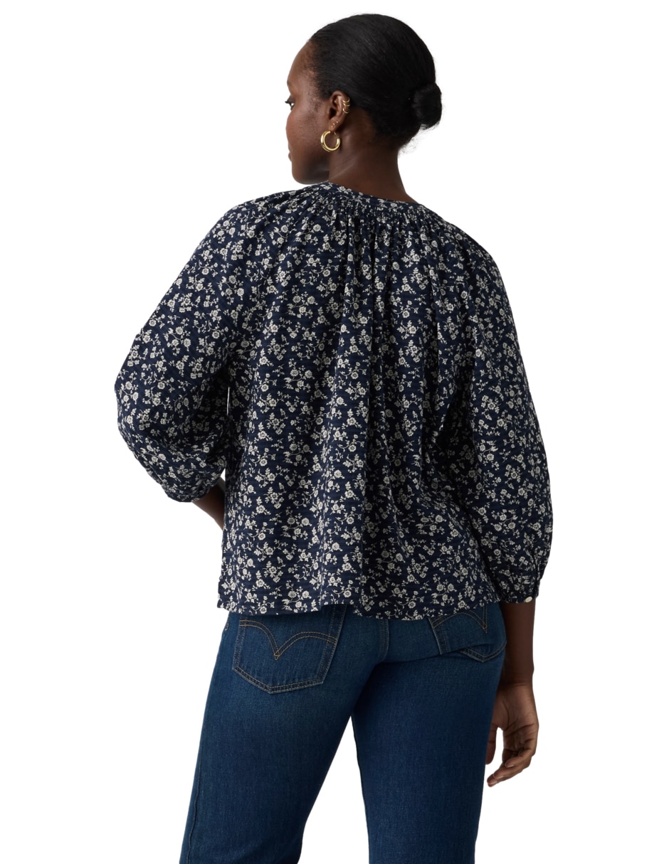 Blusa Levi's manga larga para mujer
