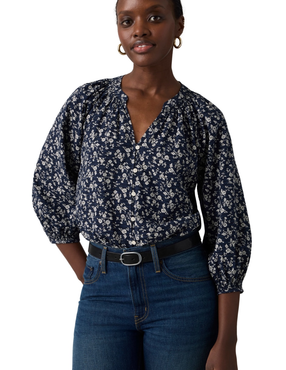 Blusa Levi's manga larga para mujer