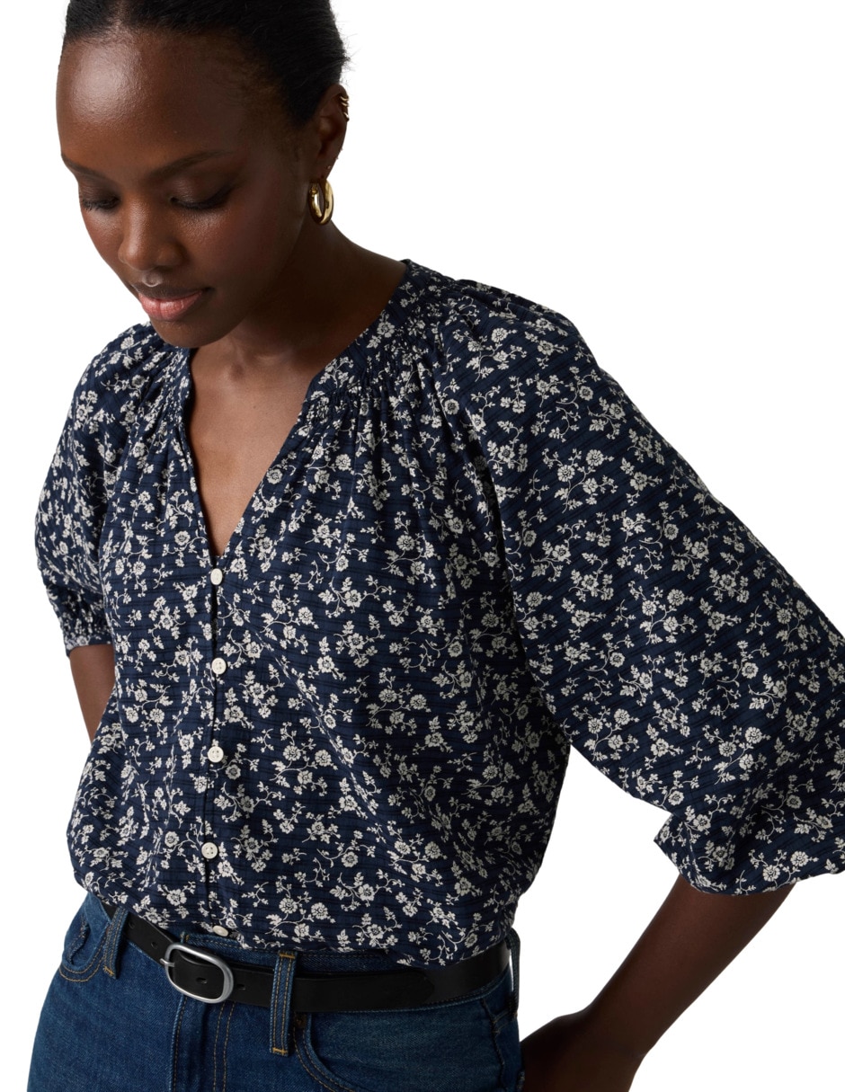 Blusa Levi's manga larga para mujer