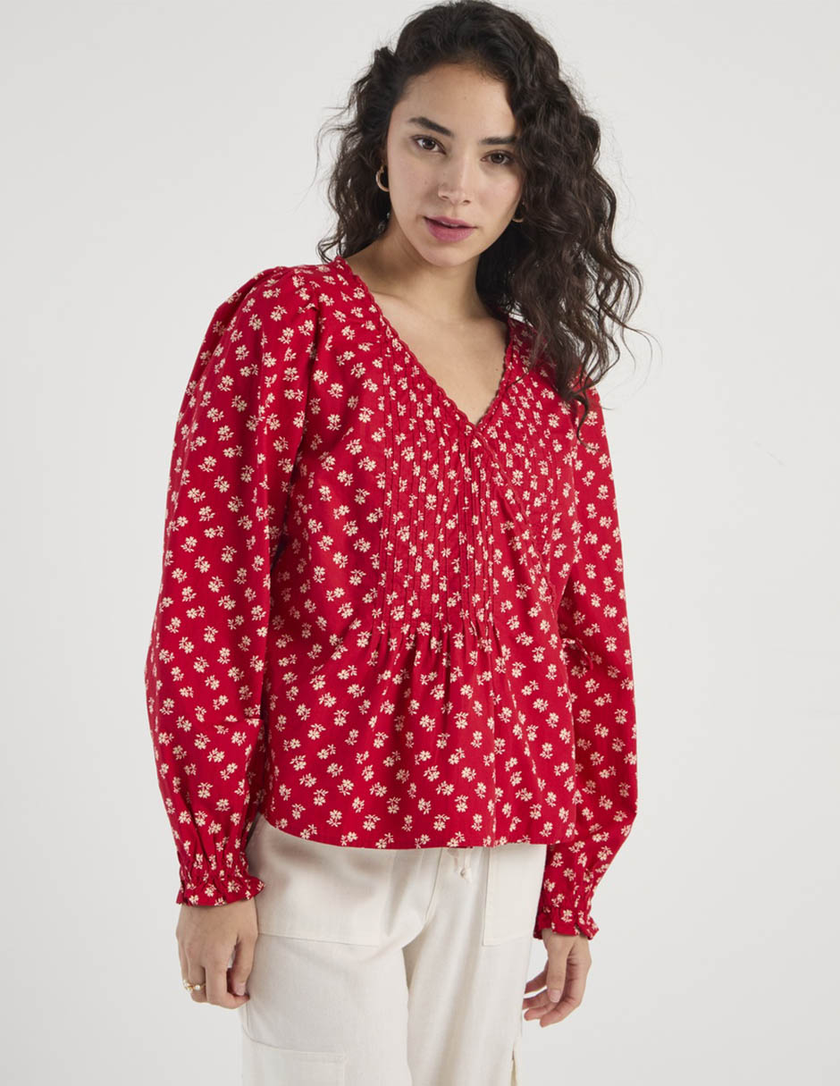 Blusa manga larga para mujer 2