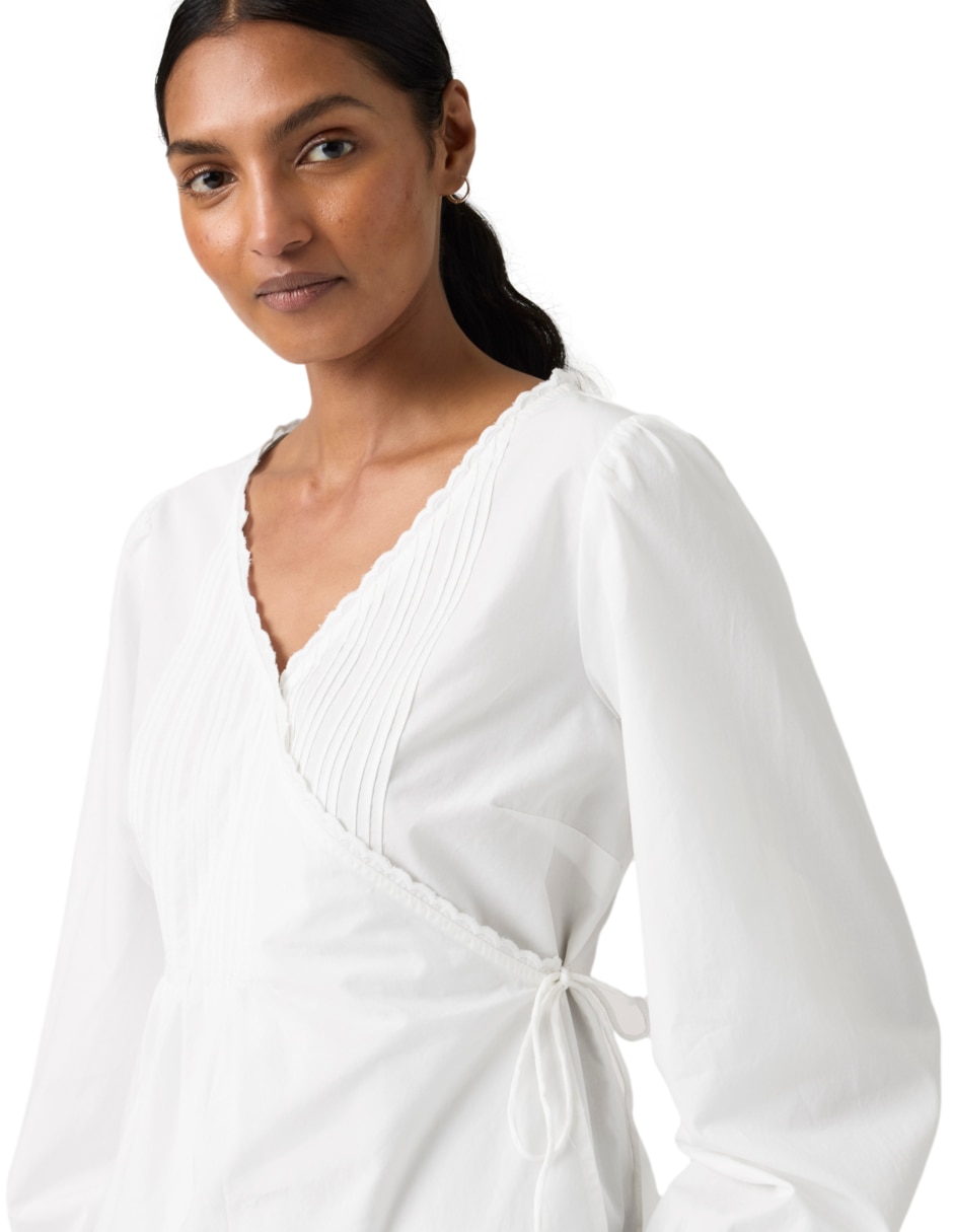 Blusa manga larga para mujer 3