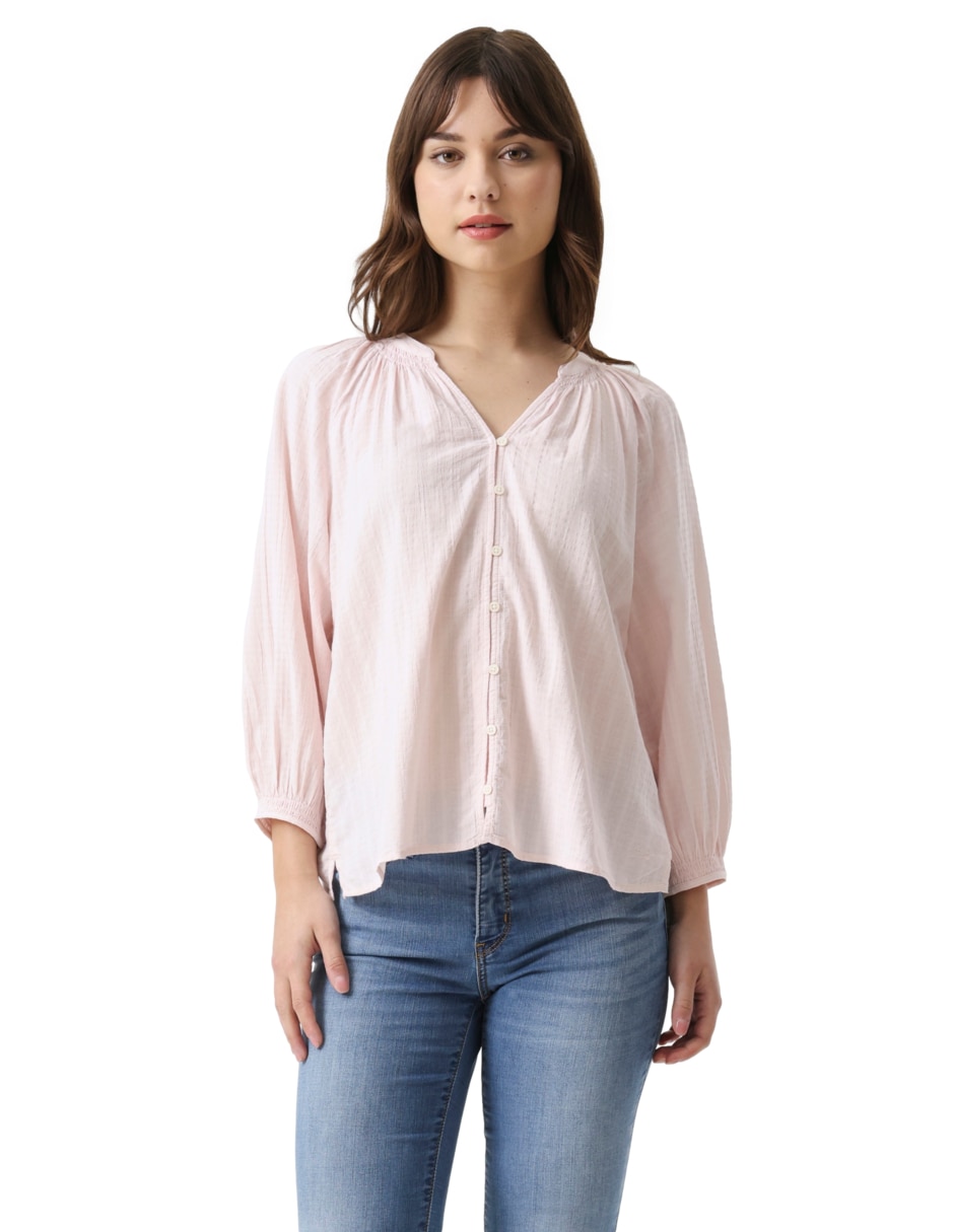 Blusa manga 3/4 para mujer 1