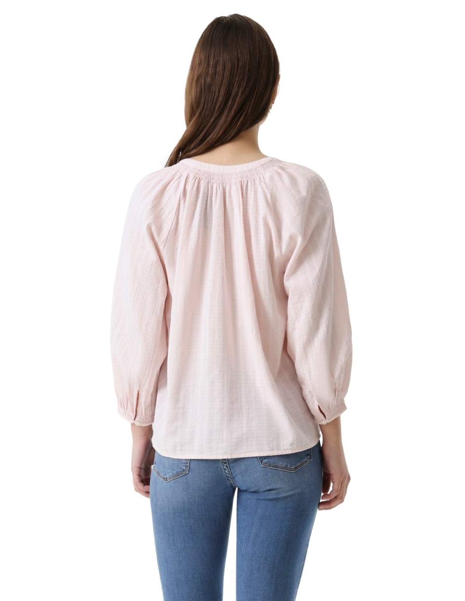 Blusa manga 3/4 para mujer 7