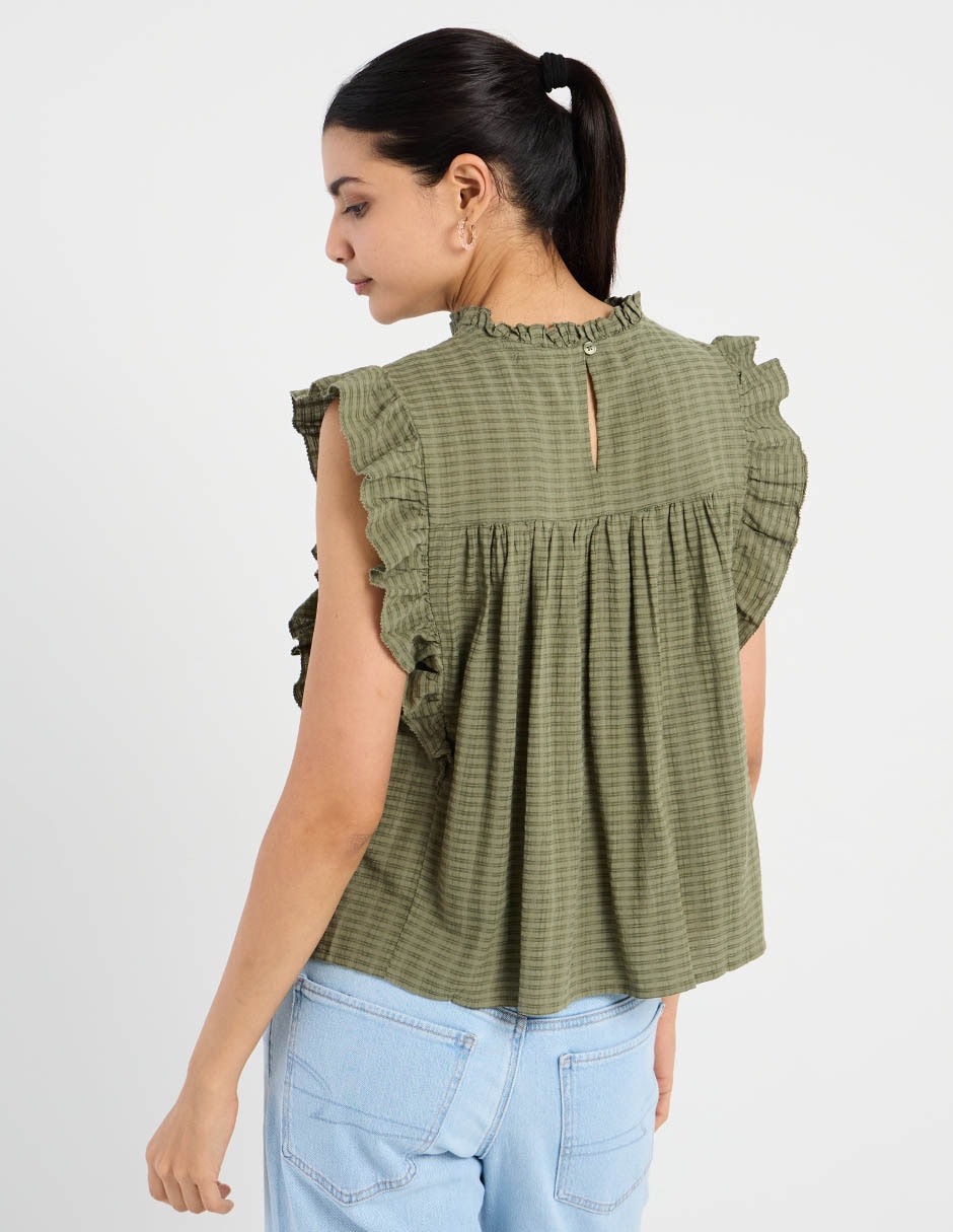 Blusa sin mangas para mujer 2
