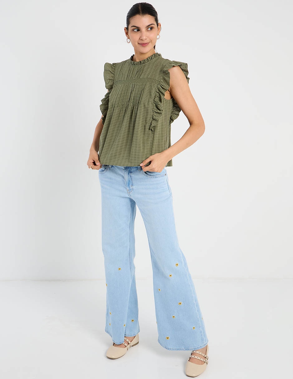 Blusa sin mangas para mujer 3