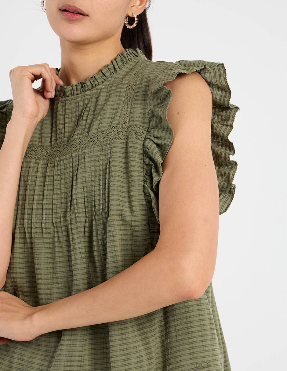 Blusa sin mangas para mujer 5