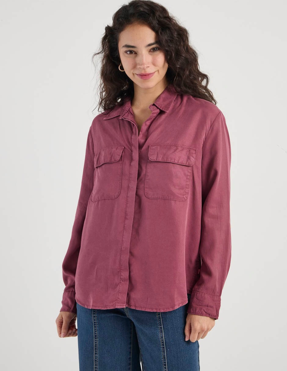 Blusa manga larga para mujer 1