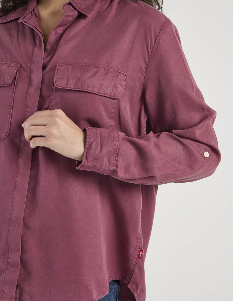 Blusa manga larga para mujer 4