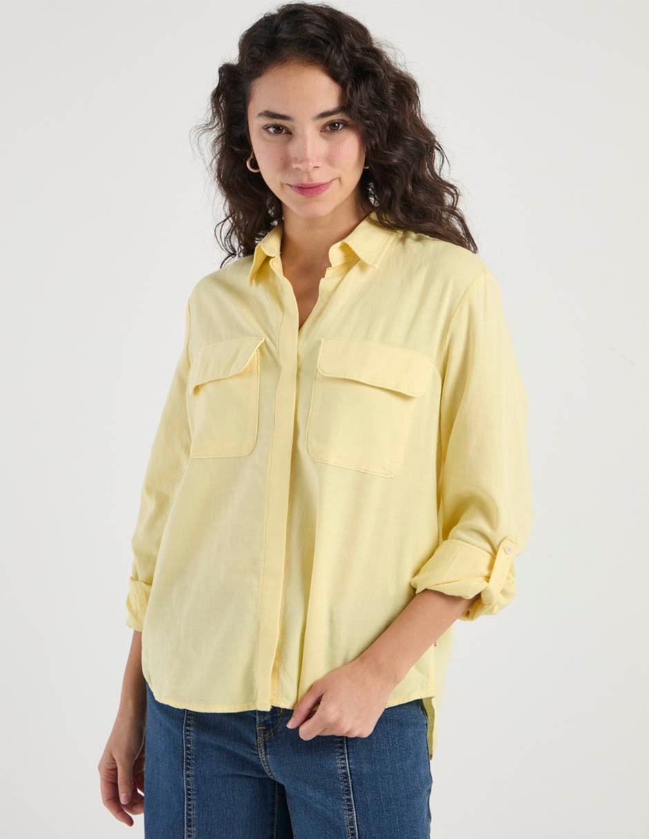Blusa manga larga para mujer 3