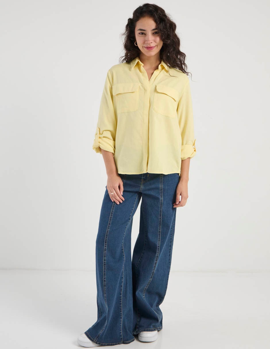 Blusa manga larga para mujer 4