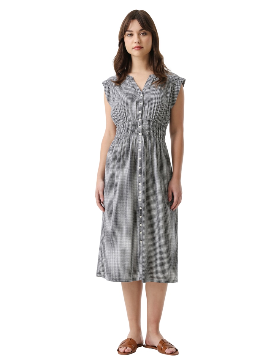 Vestido midi casual para mujer