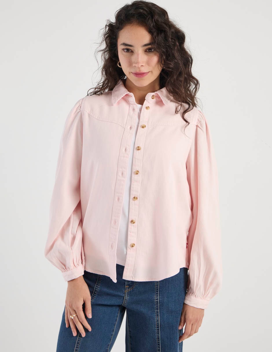 Blusa manga larga para mujer 6