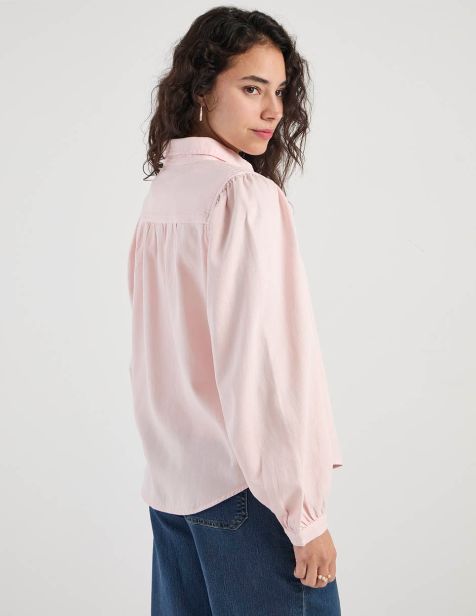 Blusa manga larga para mujer 5