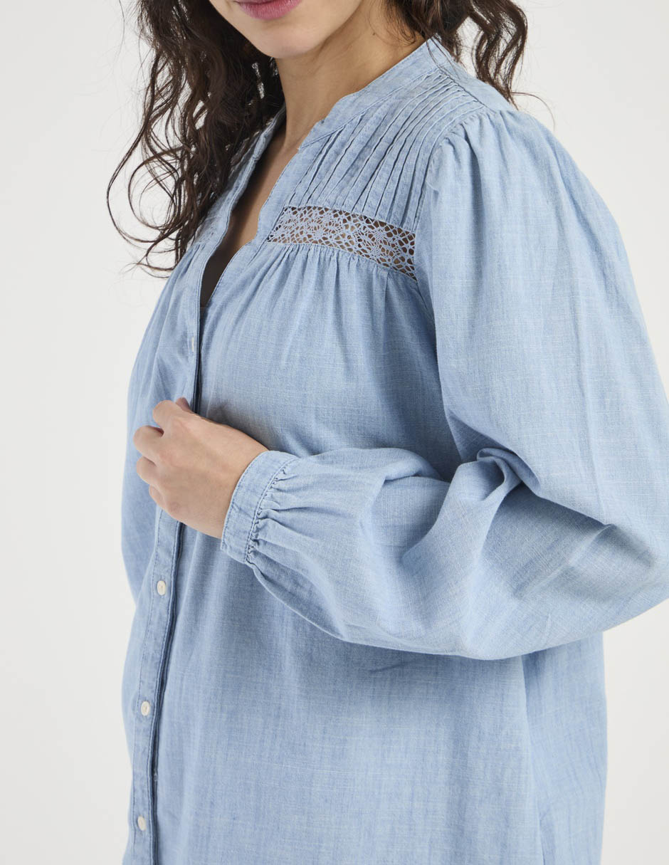 Blusa manga larga para mujer 2