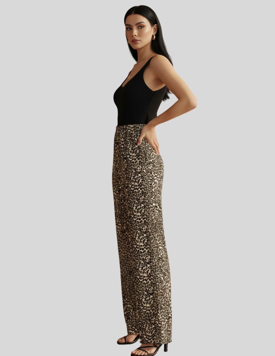 Pantalón wide leg para mujer 5