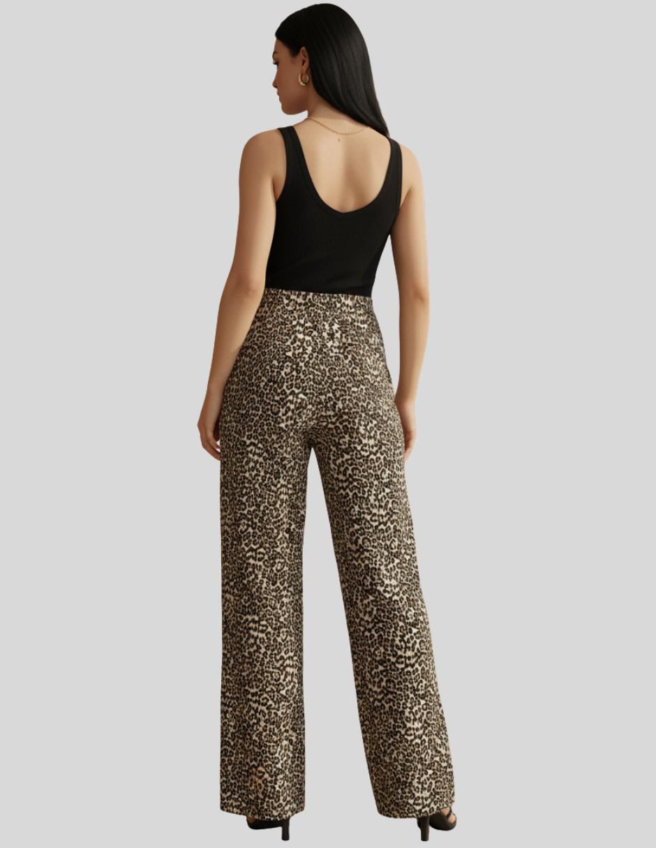 Pantalón wide leg para mujer 4