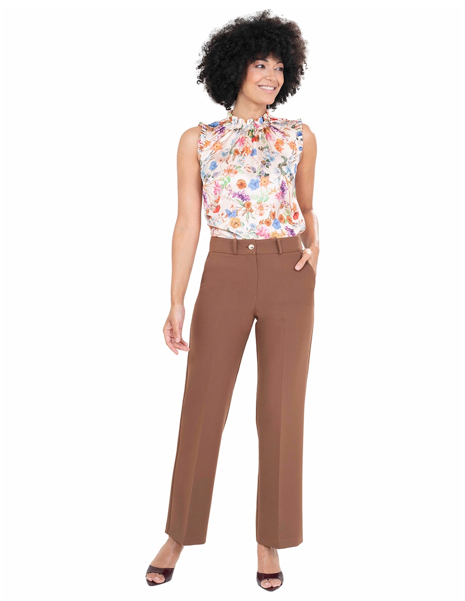 Pantalón regular para mujer 2