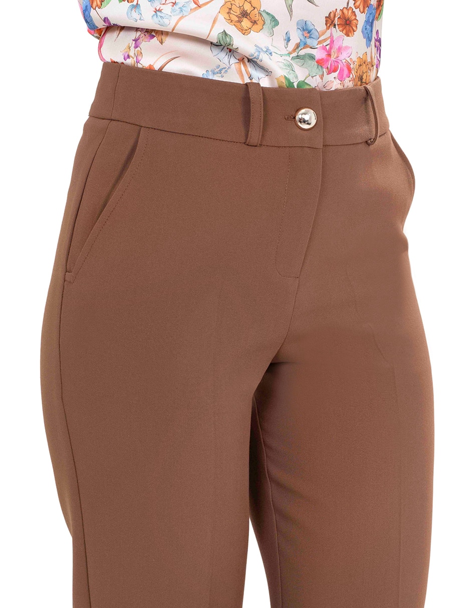 Pantalón regular para mujer 4