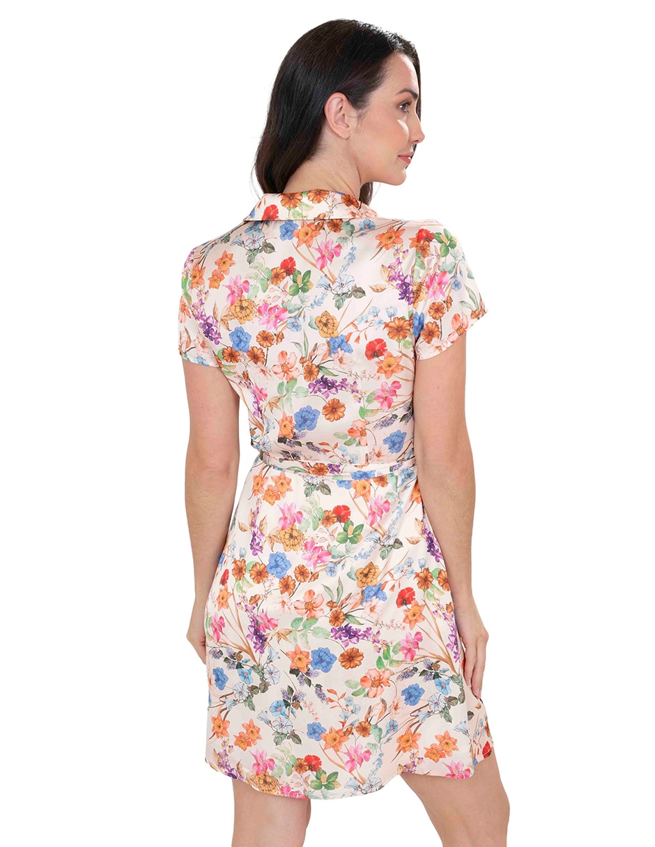 Vestido a la rodilla casual para mujer