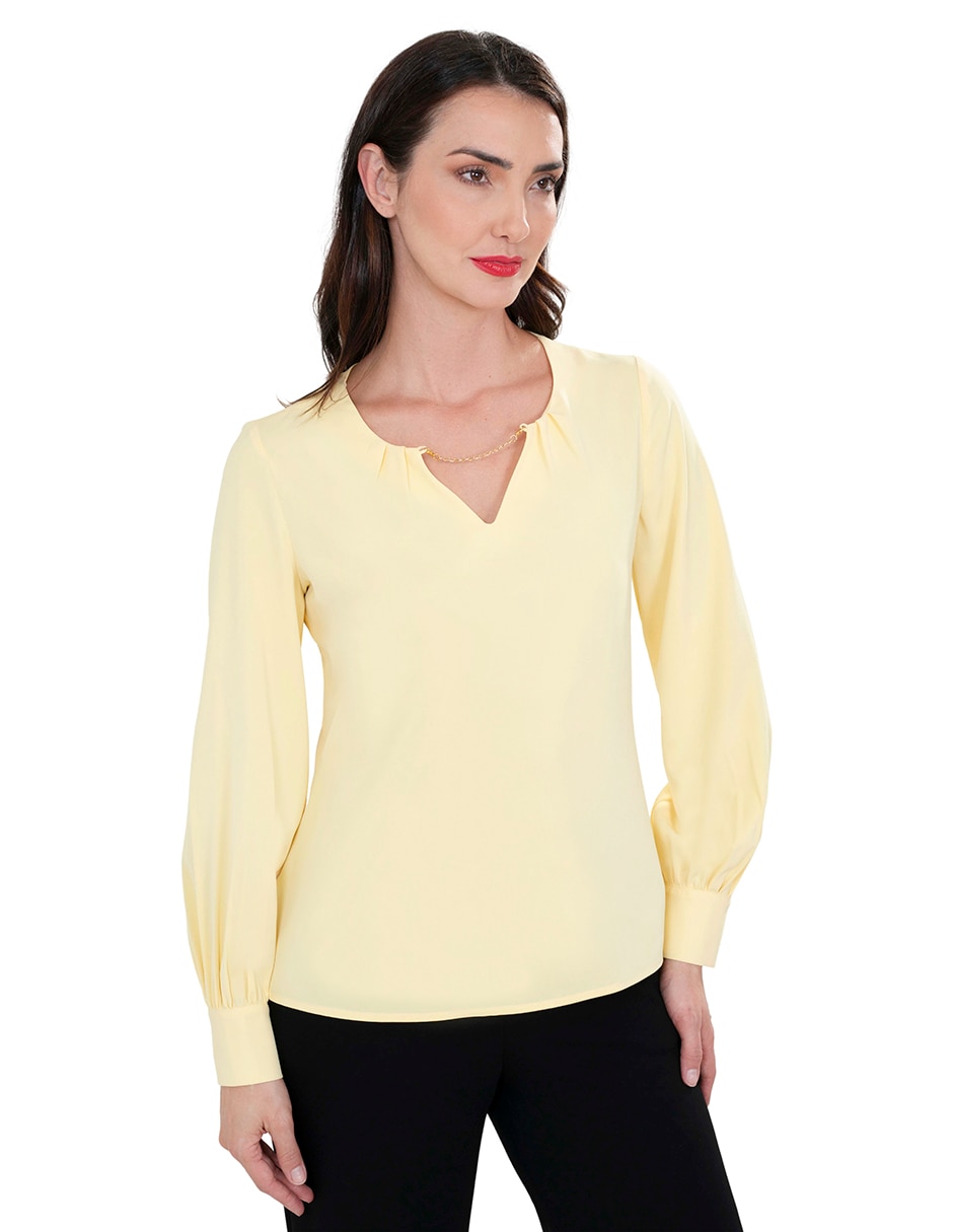 Blusa manga larga para mujer Blusa manga larga para mujer
