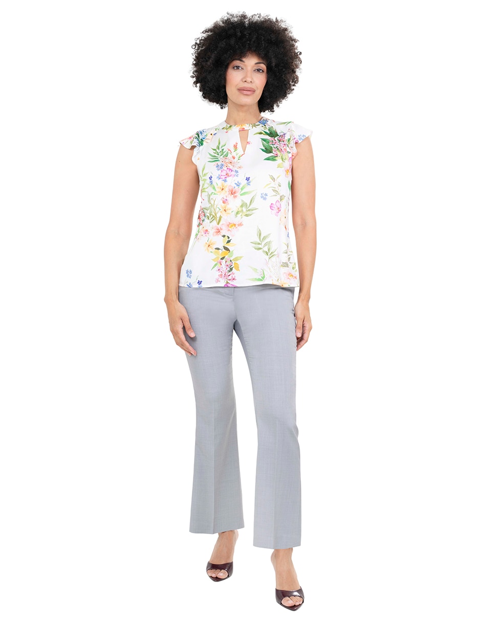 Blusa manga corta para mujer 5