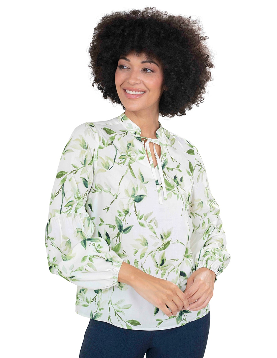 Blusa manga larga para mujer 1