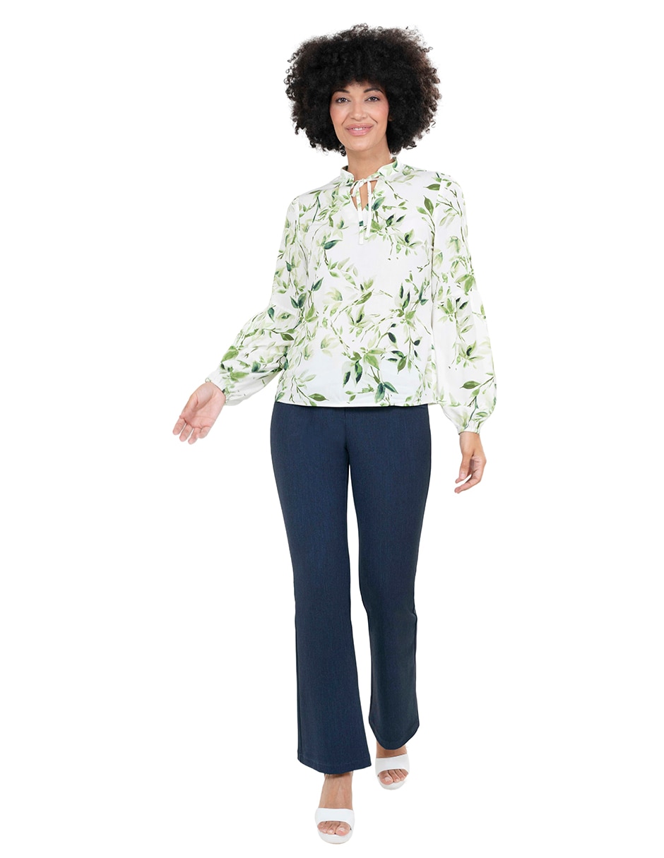 Blusa manga larga para mujer 5