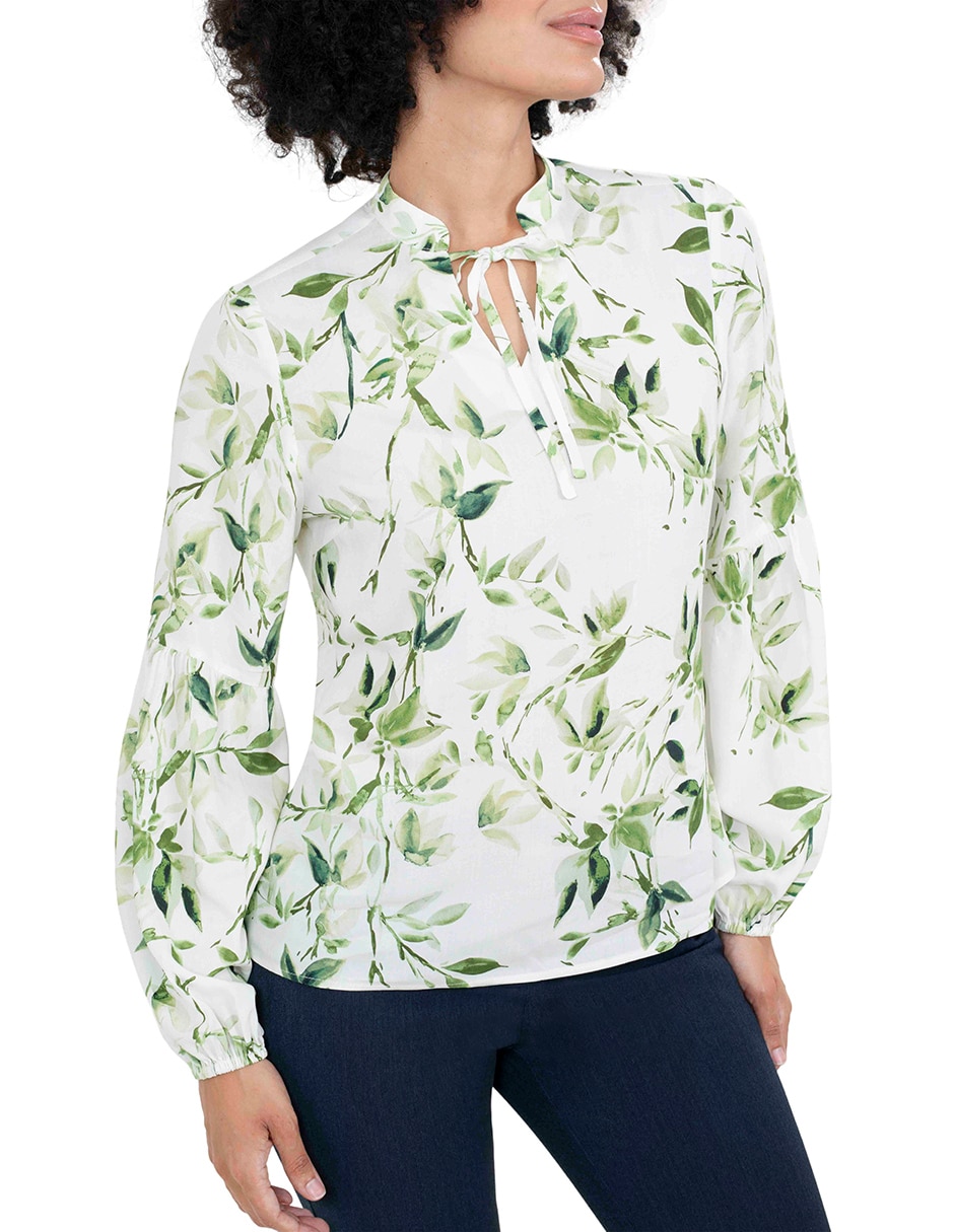 Blusa manga larga para mujer 7