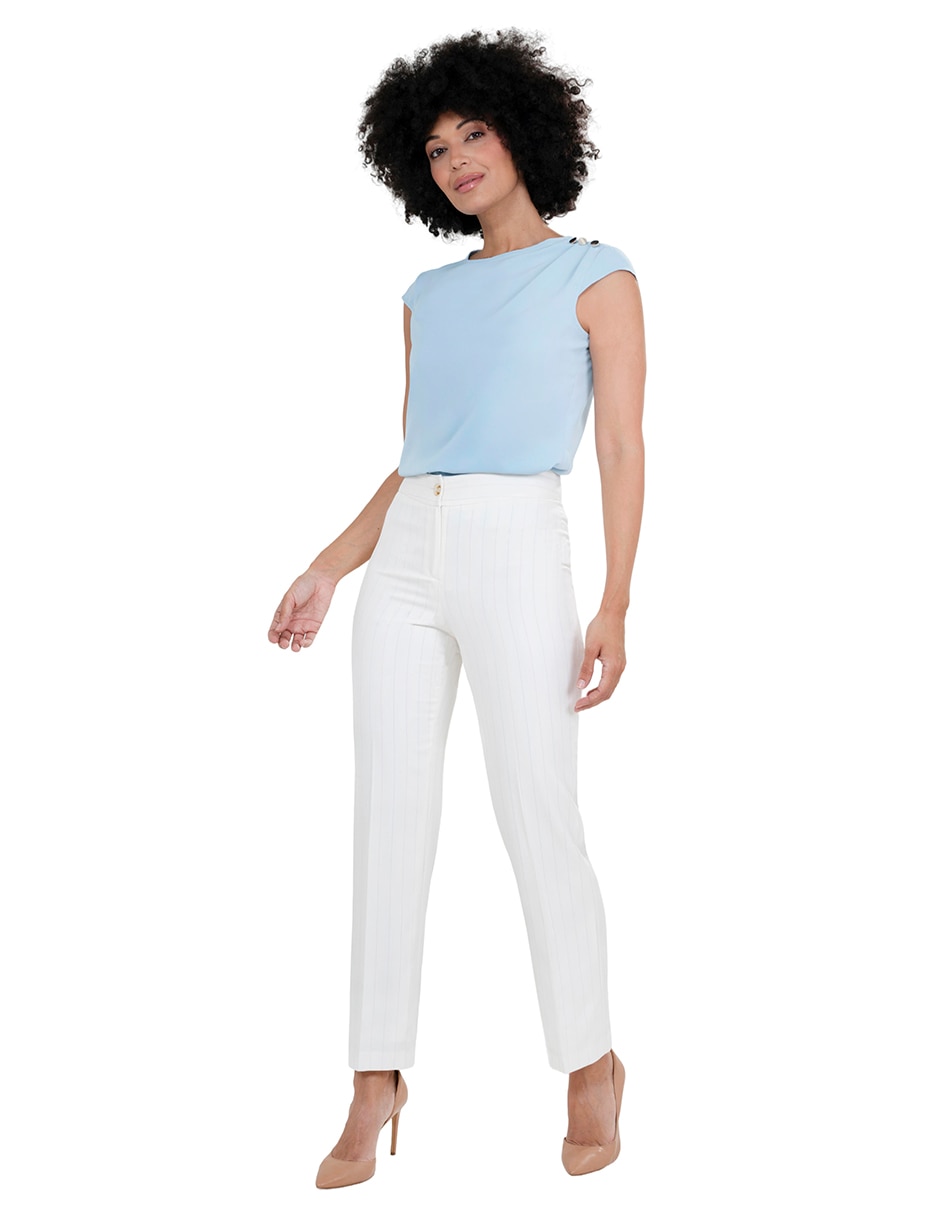 Pantalón regular para mujer 4
