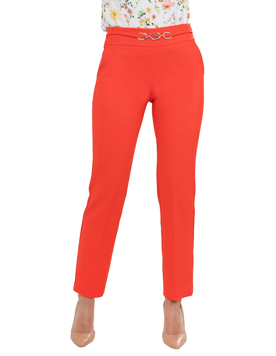 Pantalón regular para mujer