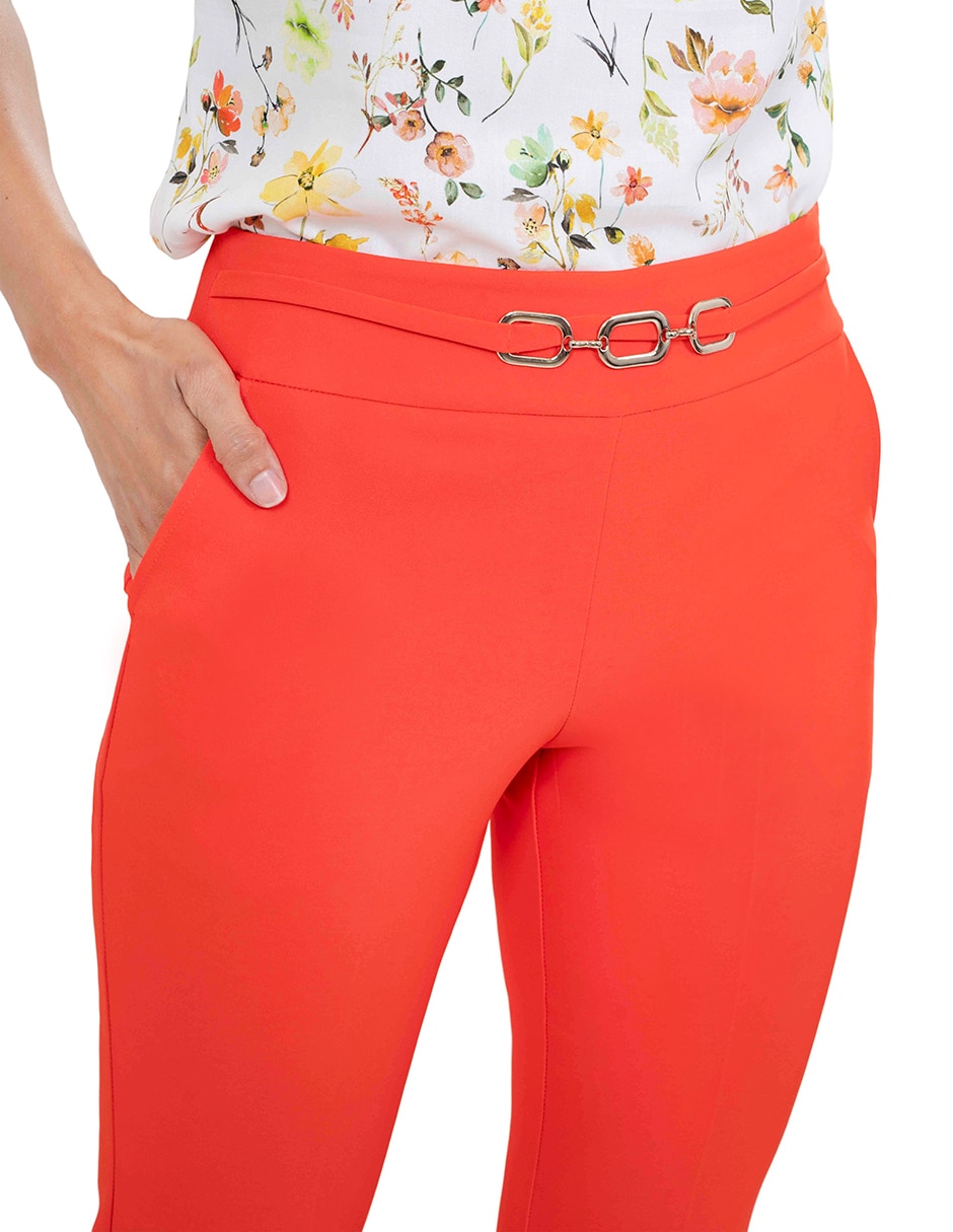Pantalón Atelier Petite regular para mujer