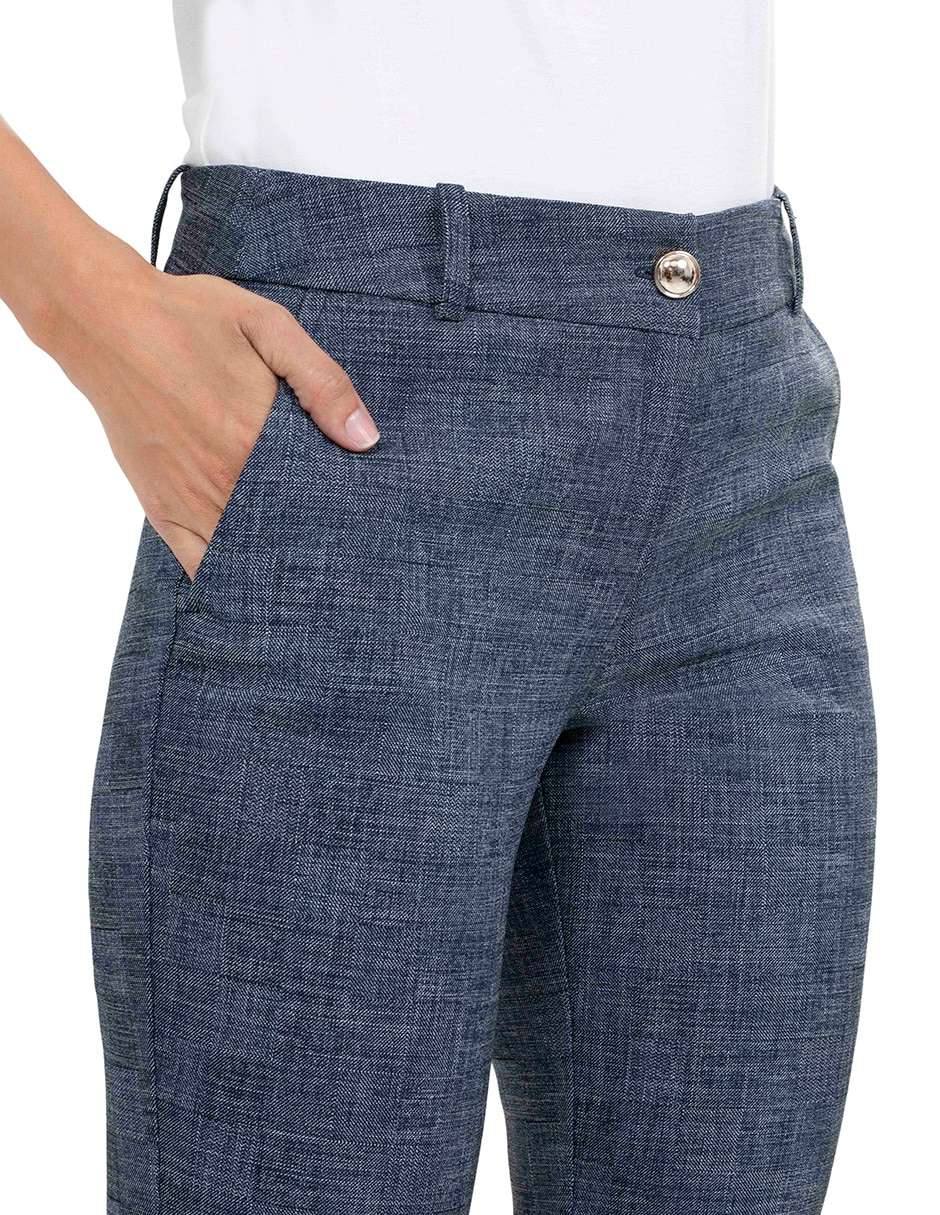 Pantalón Atelier Petite regular para mujer
