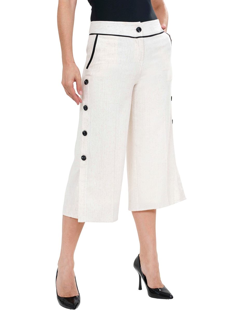 Pantalón Coulotte amplio para mujer 1