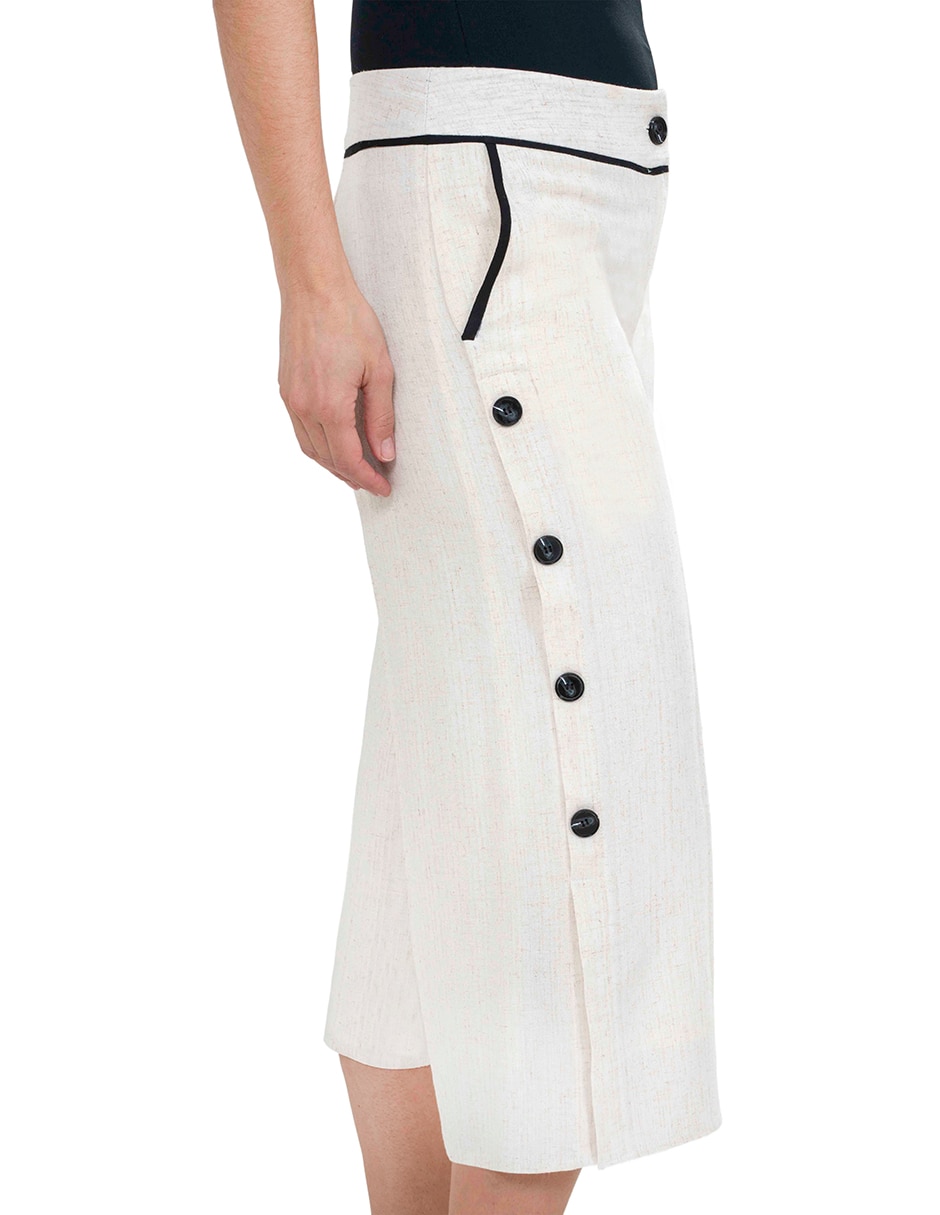 Pantalón Coulotte amplio para mujer 7
