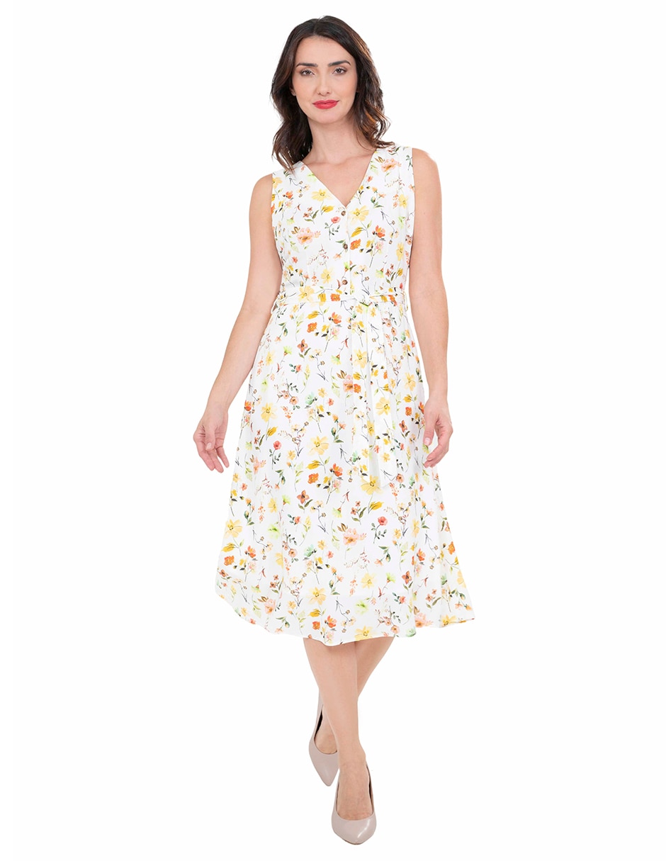 Vestido a la rodilla casual para mujer Vestido a la rodilla casual para mujer