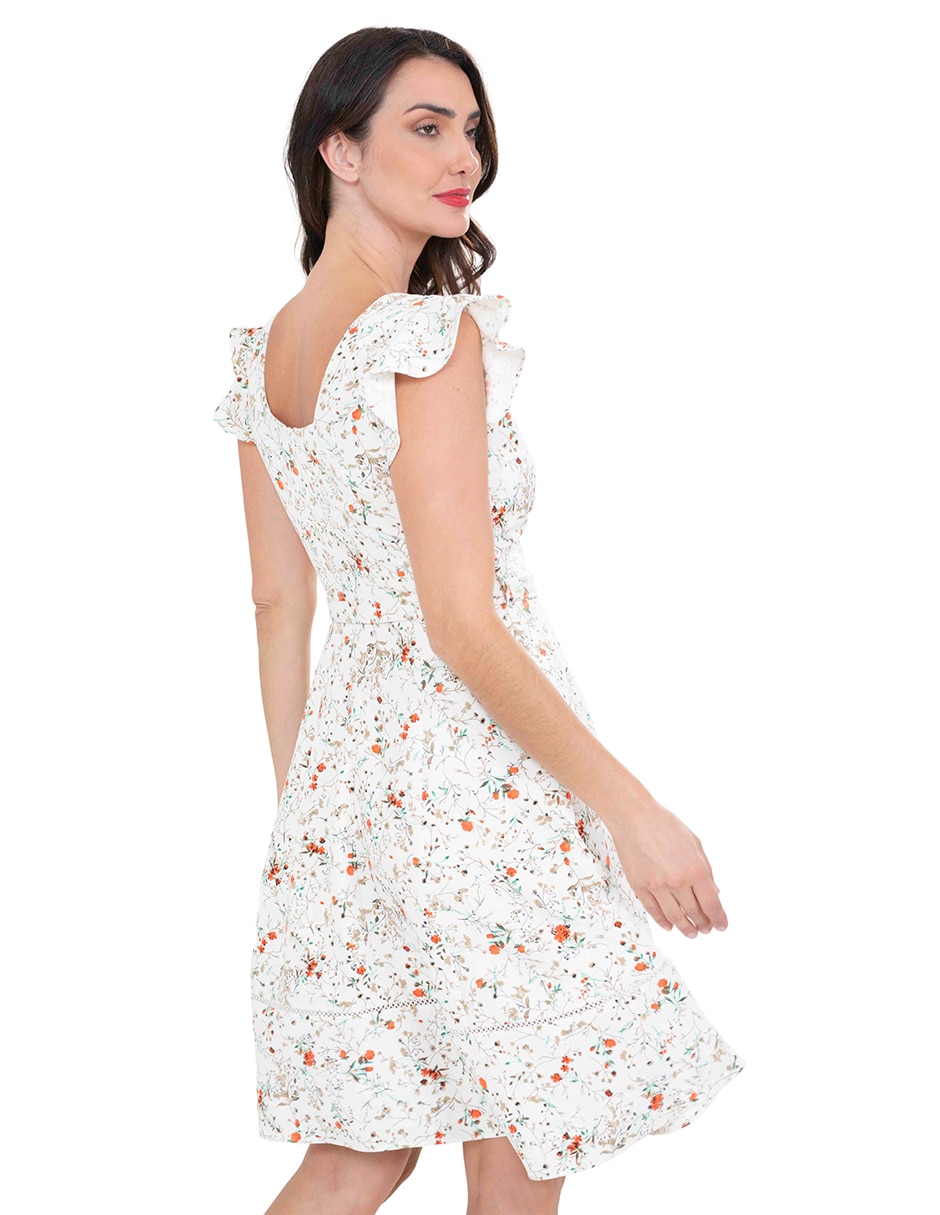 Vestido a la rodilla casual para mujer