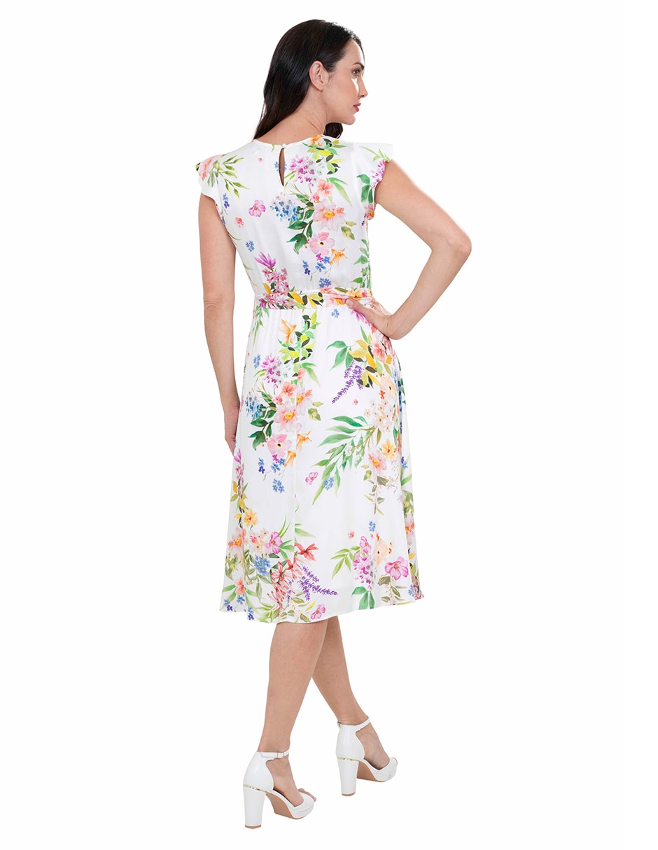 Vestido midi casual para mujer 4