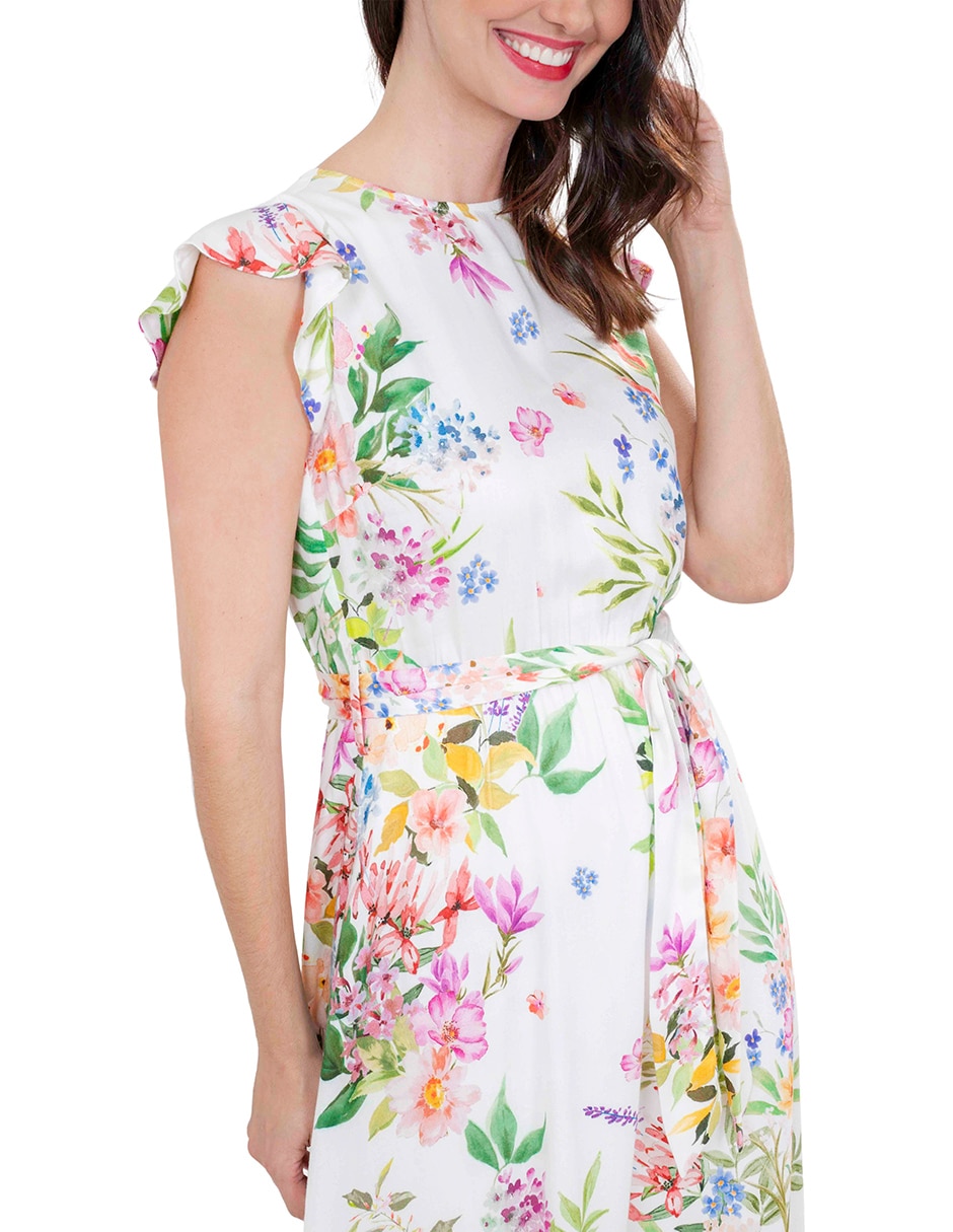 Vestido midi casual para mujer 5