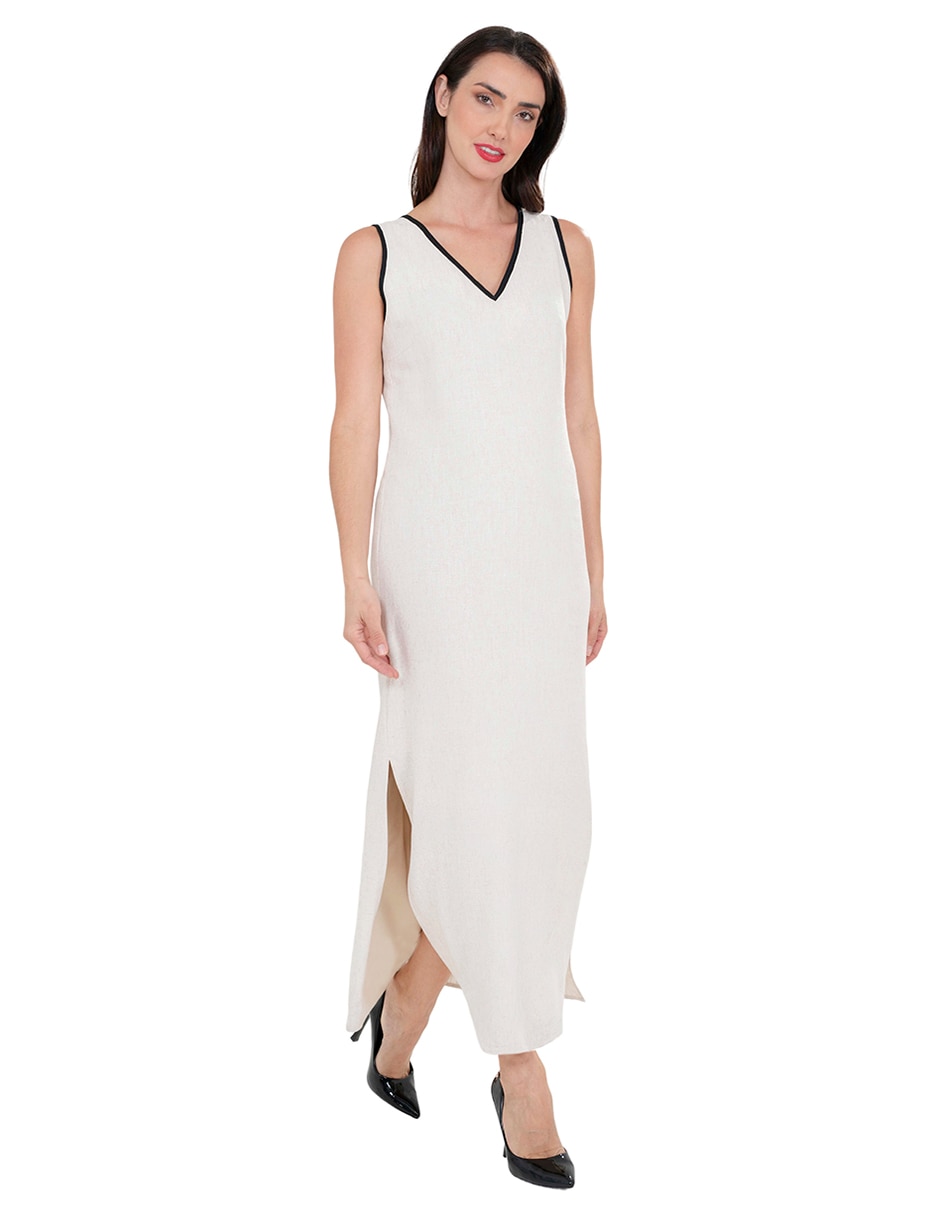Vestido largo casual para mujer 1