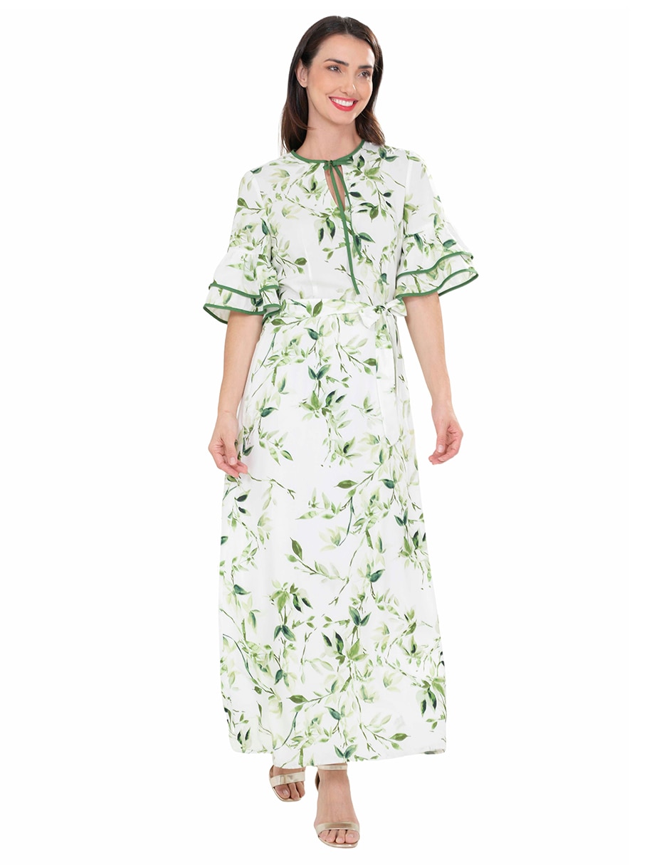 Vestido largo casual para mujer 1