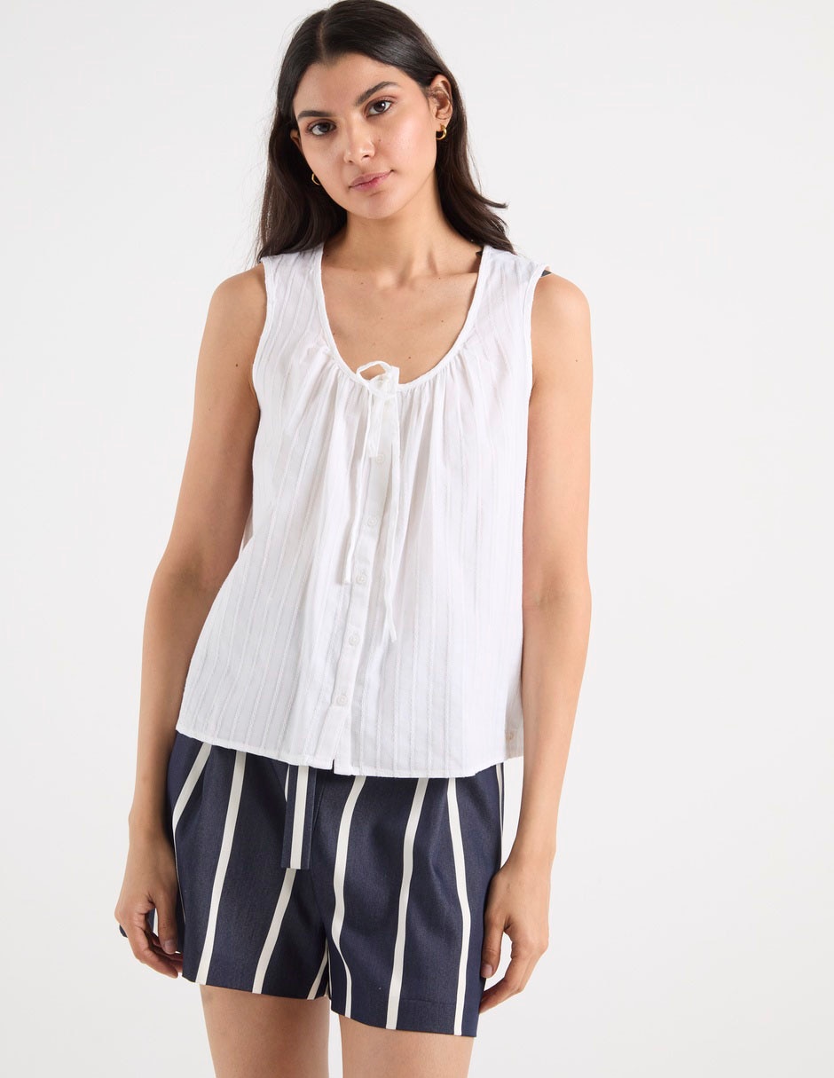 Blusa de tirantes para mujer