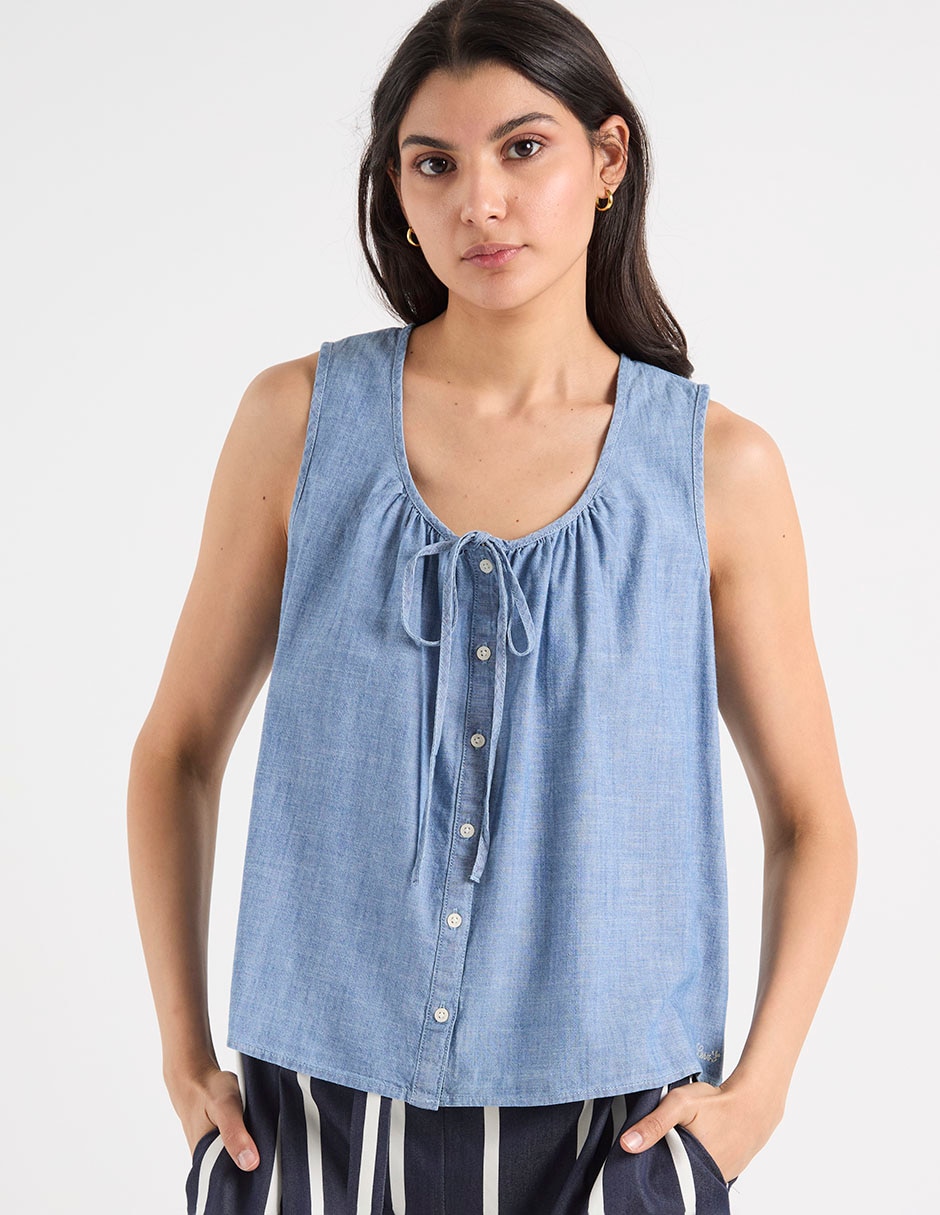 Blusa de tirantes para mujer