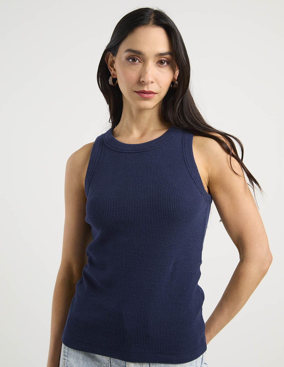 Playera cuello redondo para mujer 2
