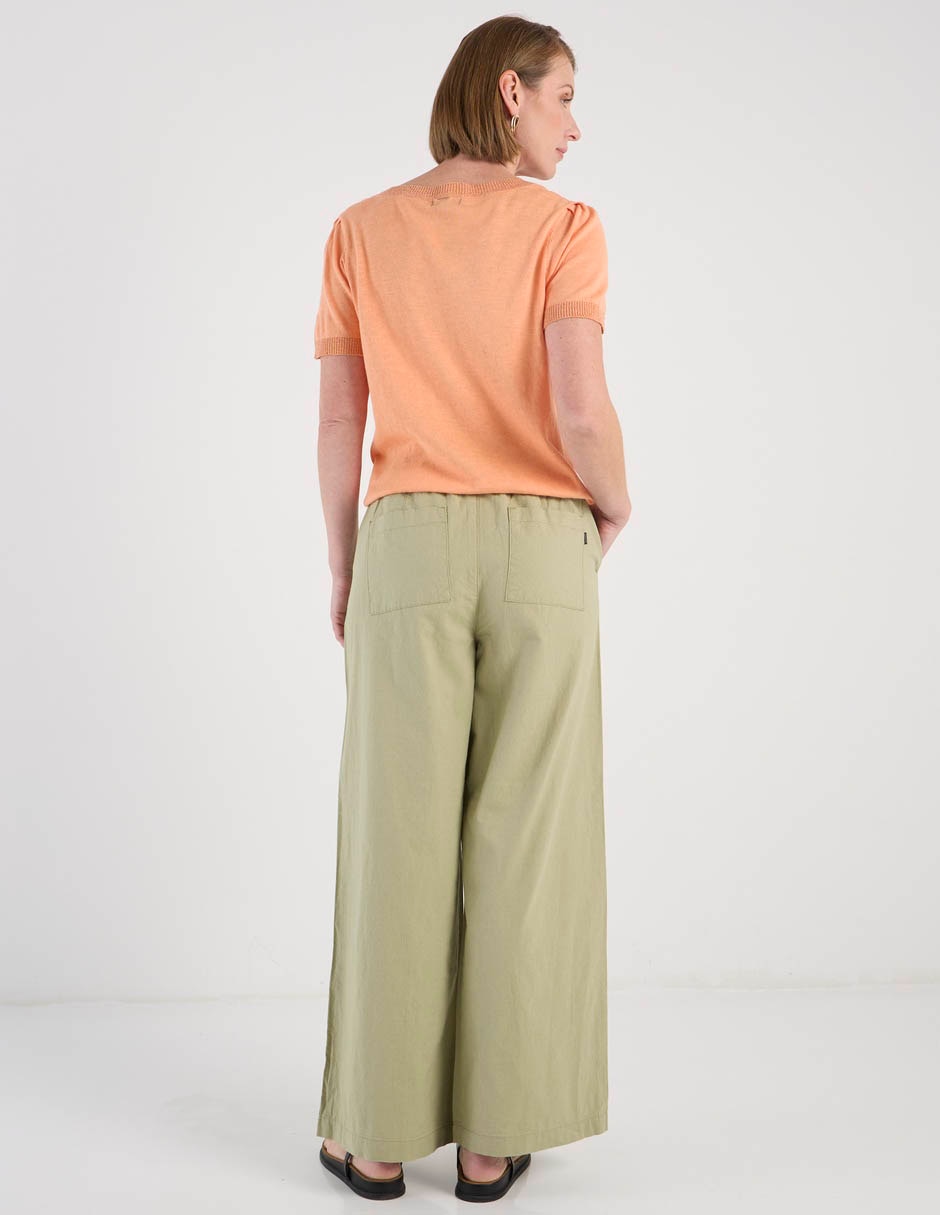 Pantalón relaxed Dockers amplio para mujer