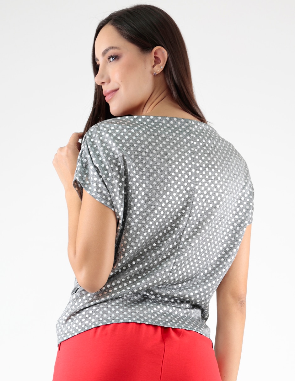 Blusa manga corta para mujer 2