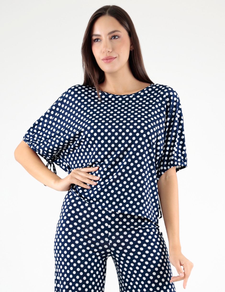 Blusa manga al codo para mujer 1