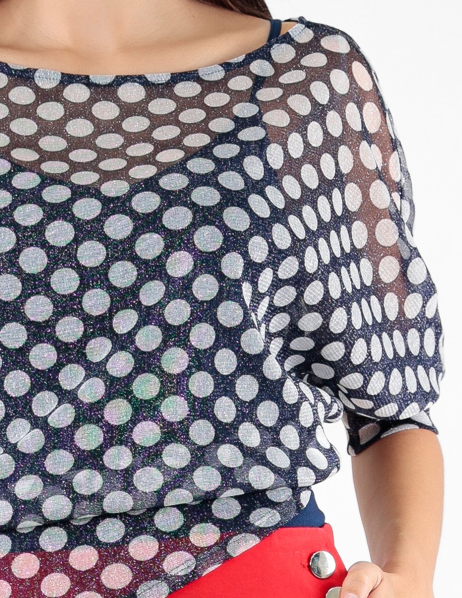 Blusa manga 3/4 para mujer 4