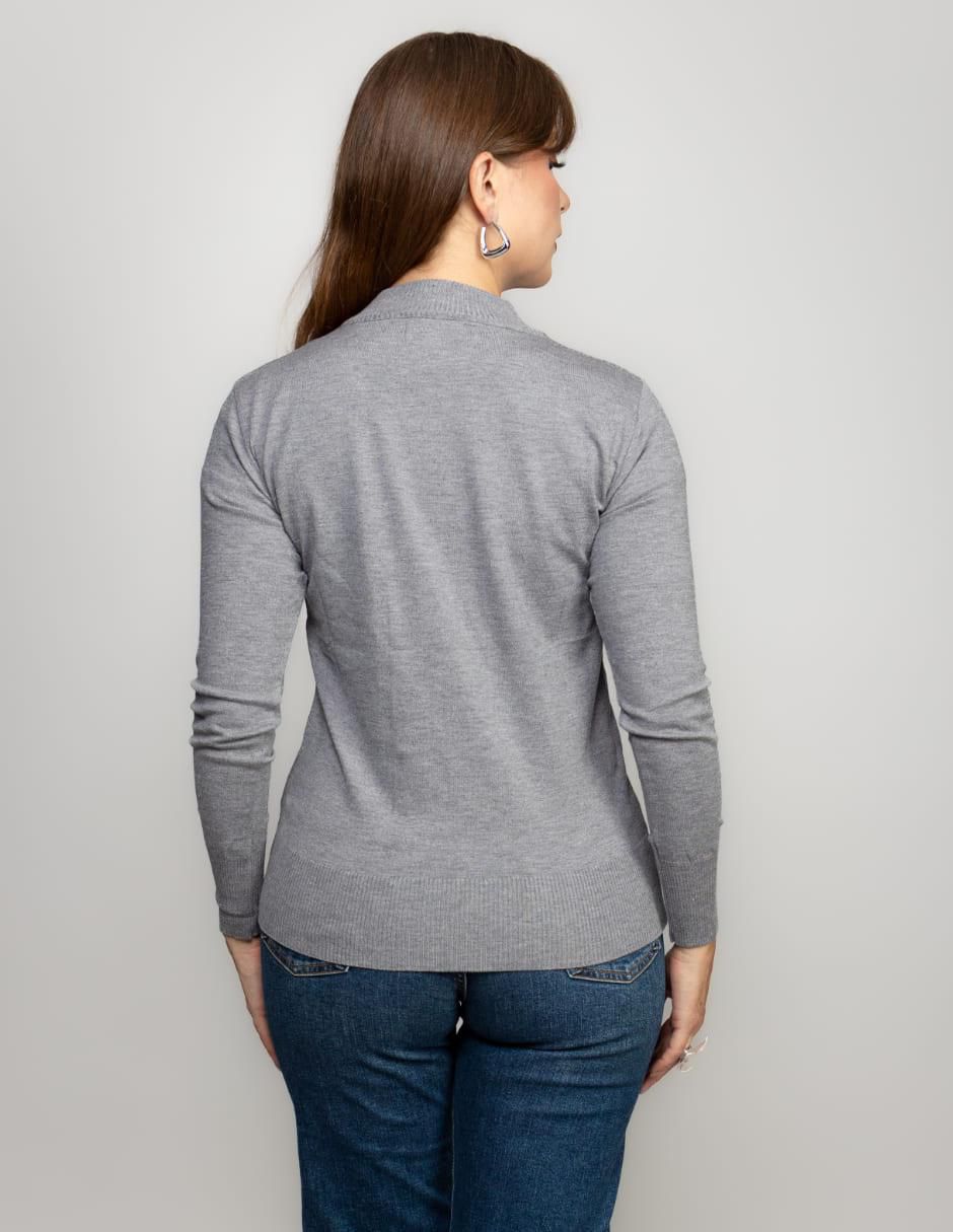 Suéter cuello alto para mujer 2