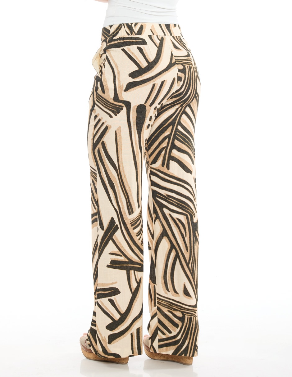 Pantalón de vestir amplio para mujer 3